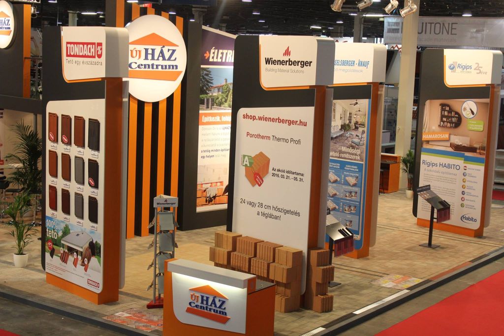 Új Ház Centrum stand